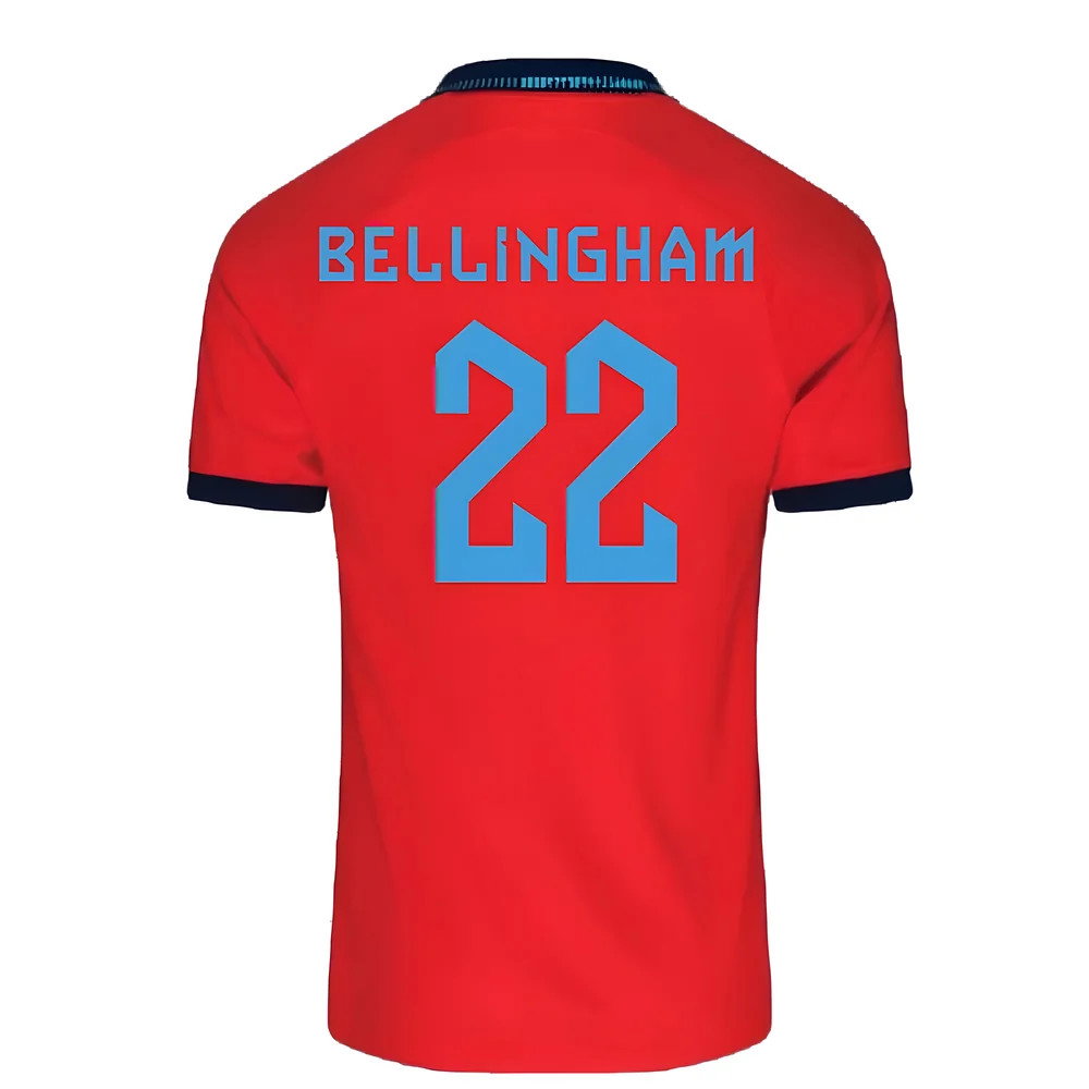 2022-2023 England Away Shirt (Kids) (Bellingham 22)_2