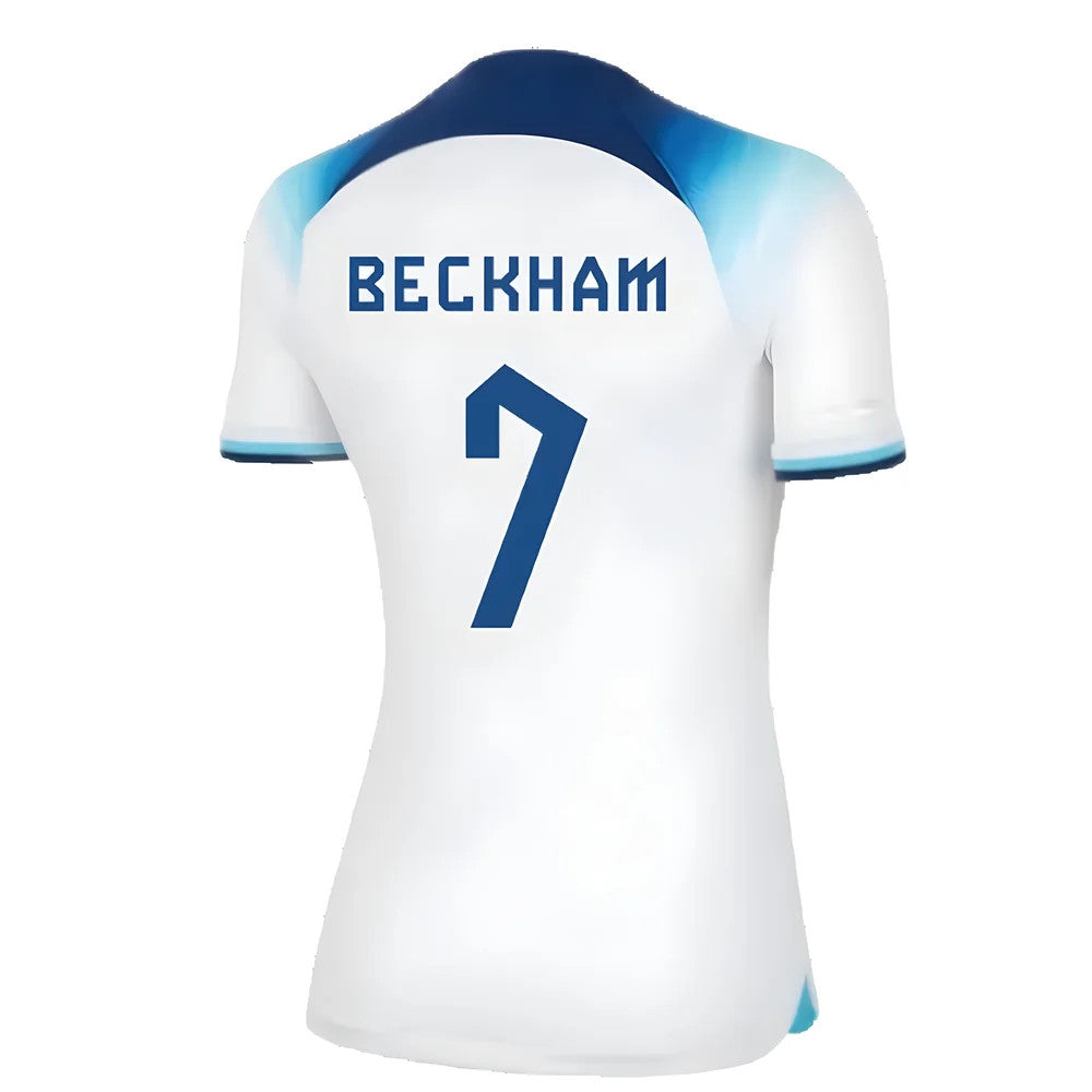 2022-2023 England Home Shirt (Ladies) (Beckham 7)_2