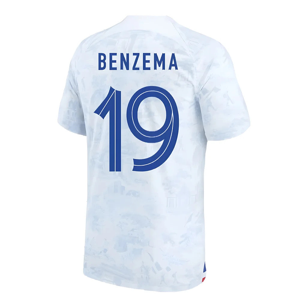 2022-2023 France Away Shirt (BENZEMA 19)_2