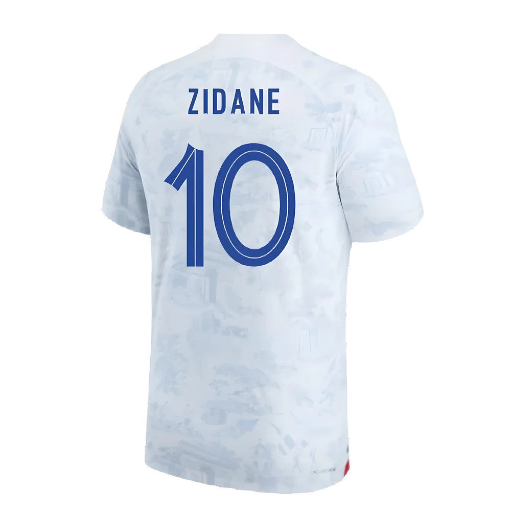 2022-2023 France Match ADV Dri-Fit Away Shirt (Zidane 10)_2