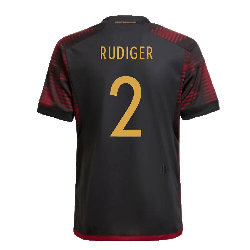 2022-2023 Germany Away Shirt (Kids) (RUDIGER 2)_2