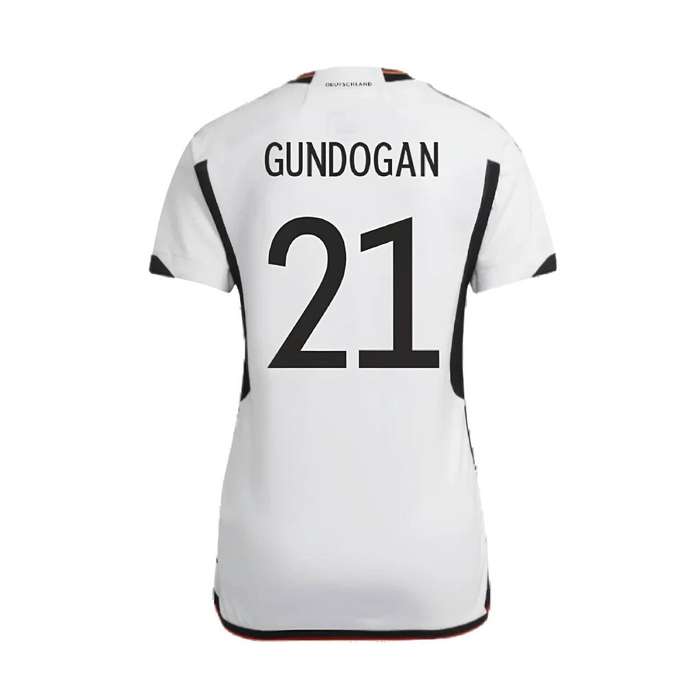 2022-2023 Germany Home Shirt (Ladies) (GUNDOGAN 21)_2