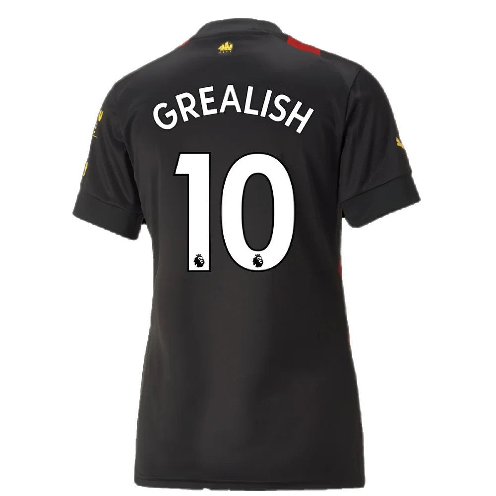 2022-2023 Man City Away Shirt (Ladies) (GREALISH 10)_2