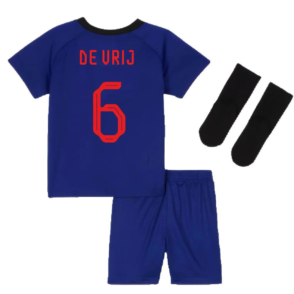 2022-2023 Netherlands Away Mini Kit (De Vrij 6)_2
