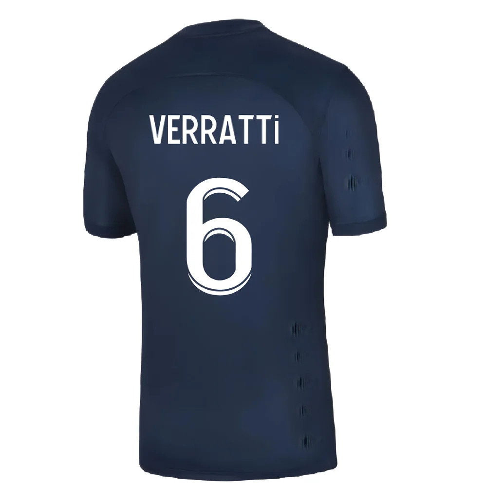 2022-2023 PSG Home Shirt (no sponsor) (VERRATTI 6)_2