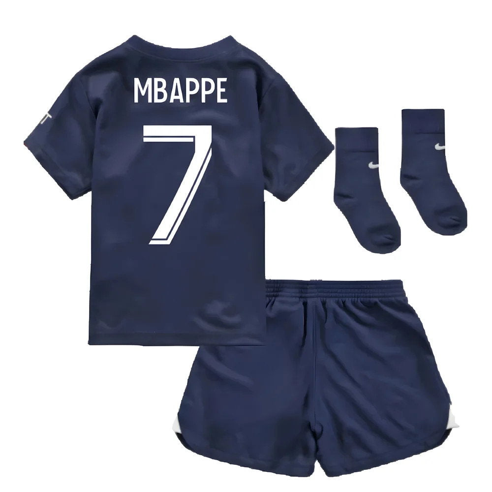 2022-2023 PSG Infants Home Kit (MBAPPE 7)_2