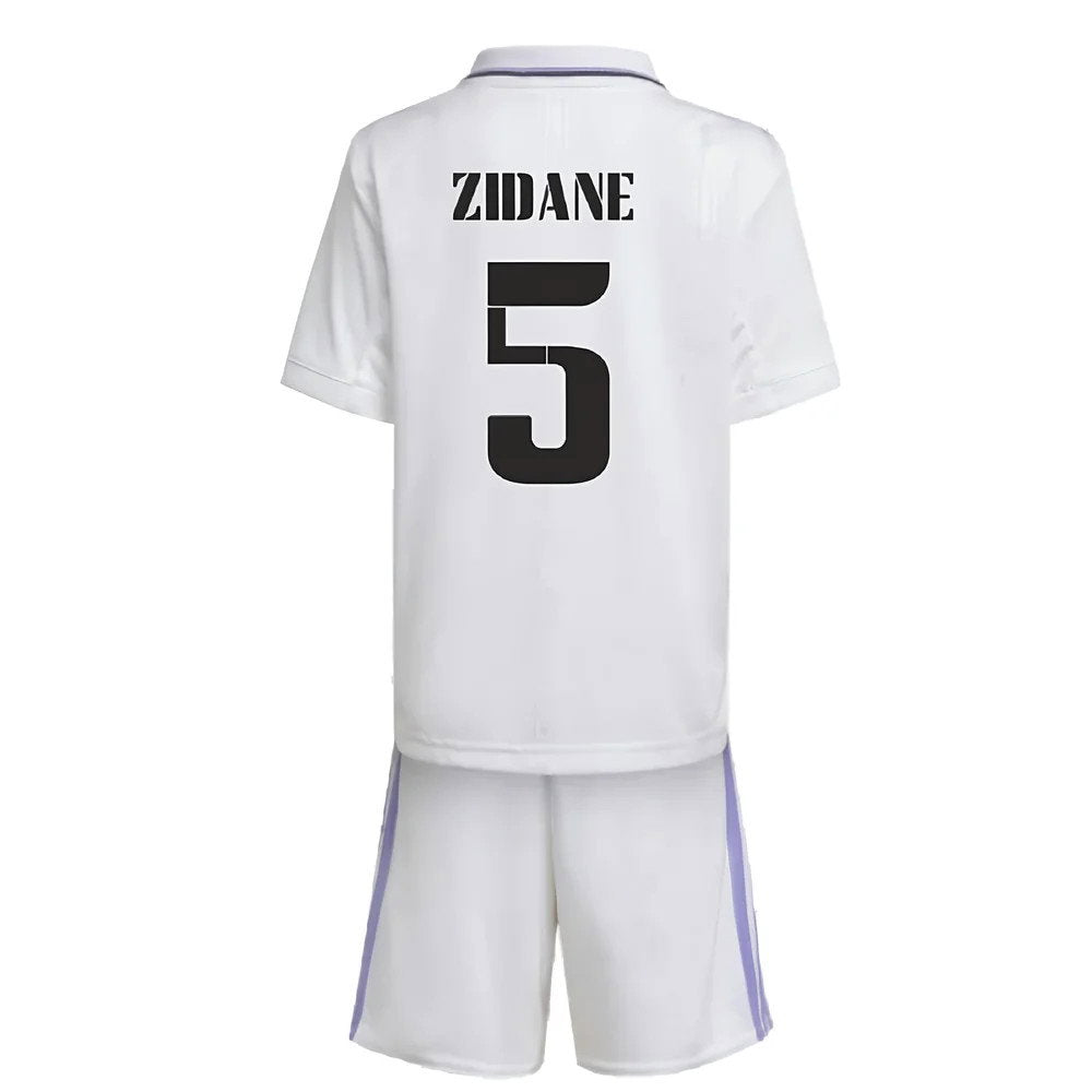 2022-2023 Real Madrid Home Mini Kit (ZIDANE 5)_2