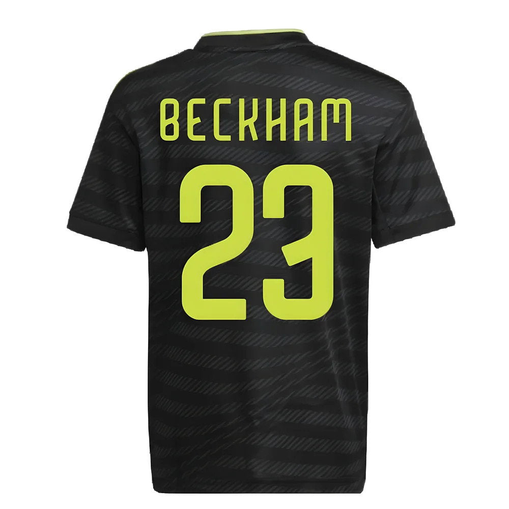2022-2023 Real Madrid Third Shirt (Kids) (BECKHAM 23)_2
