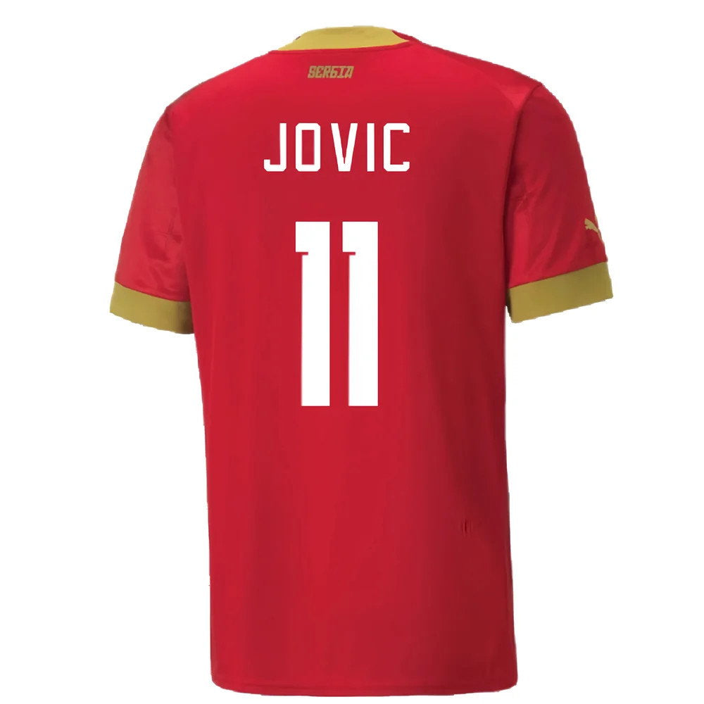 2022-2023 Serbia Home Shirt (JOVIC 11)_2