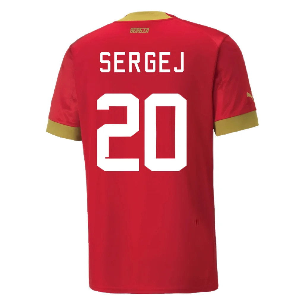 2022-2023 Serbia Home Shirt (SERGEJ 20)_2