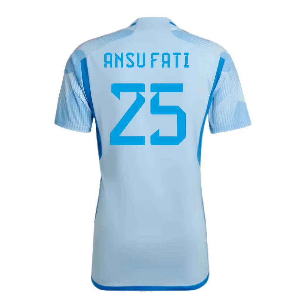 2022-2023 Spain Away Shirt (Ansu Fati 25)_2
