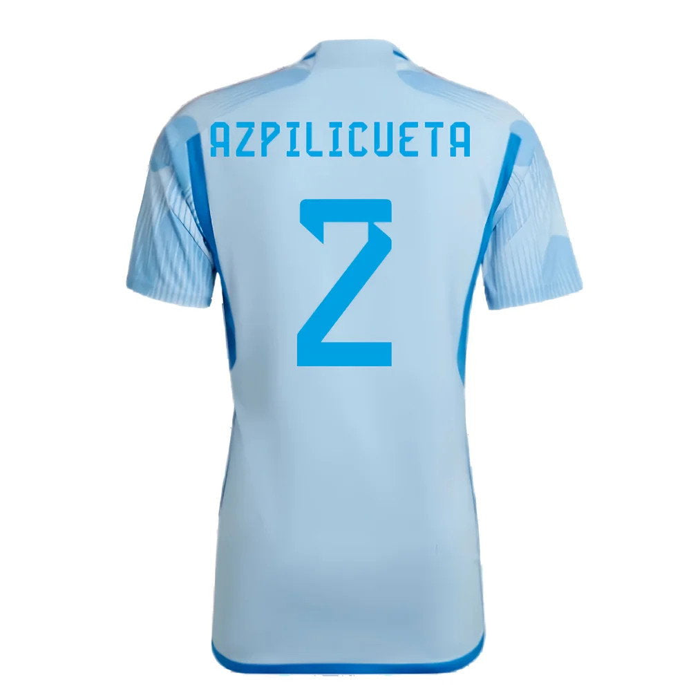 2022-2023 Spain Away Shirt (Azpilicueta 2)_2
