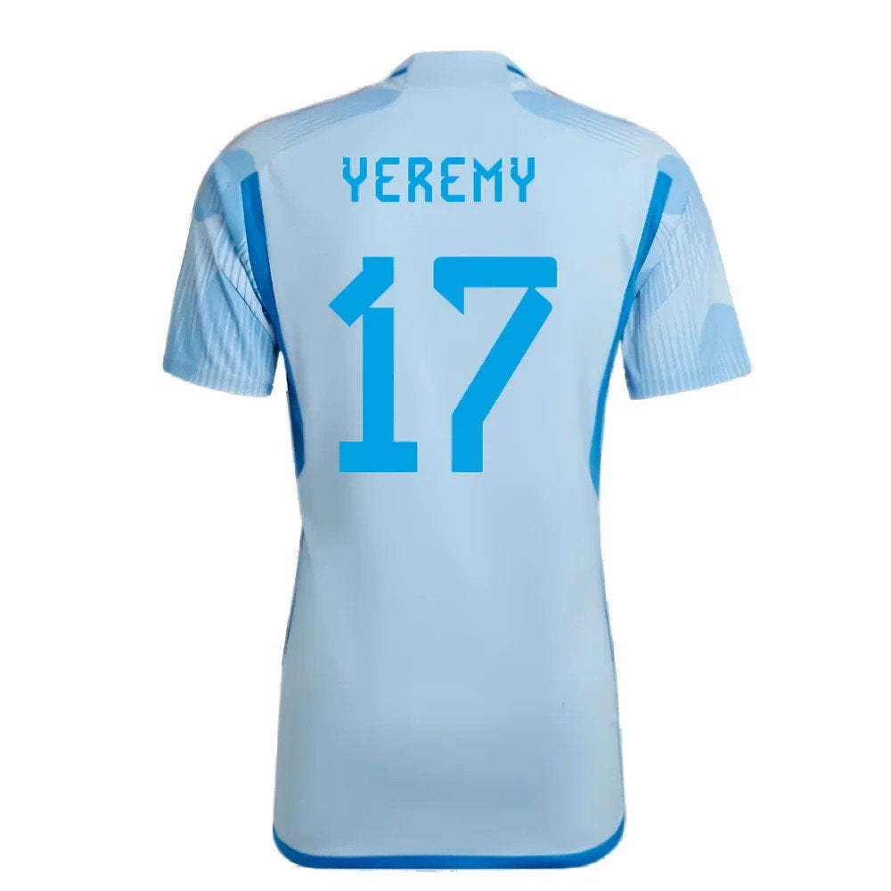 2022-2023 Spain Away Shirt (Yeremy 17)_2