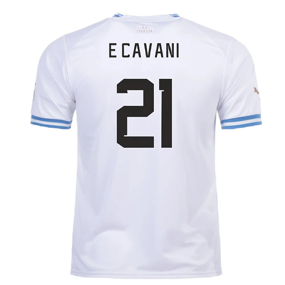 2022-2023 Uruguay Away Shirt (E Cavani 21)_2