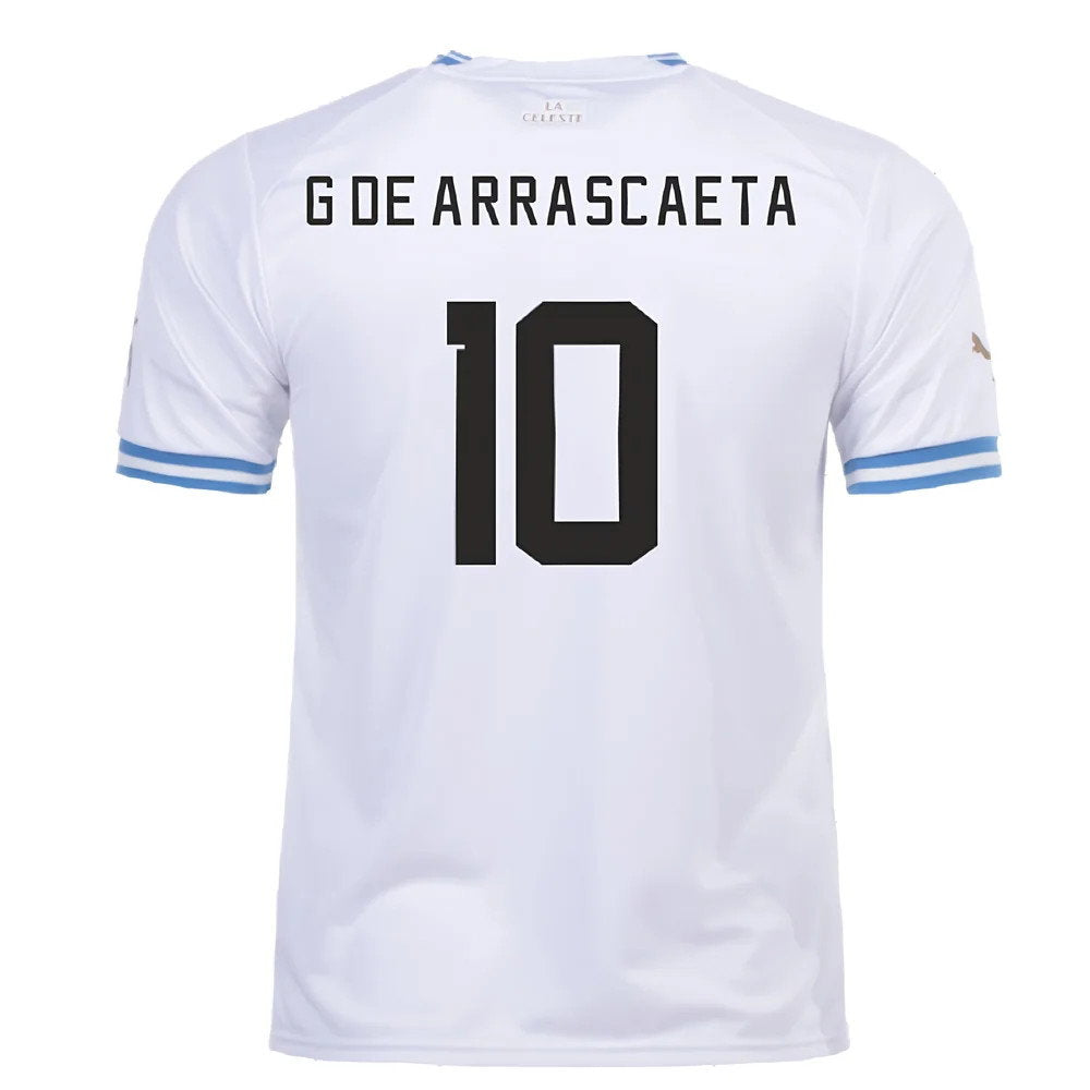 2022-2023 Uruguay Away Shirt (G De Arrascaeta 10)_2