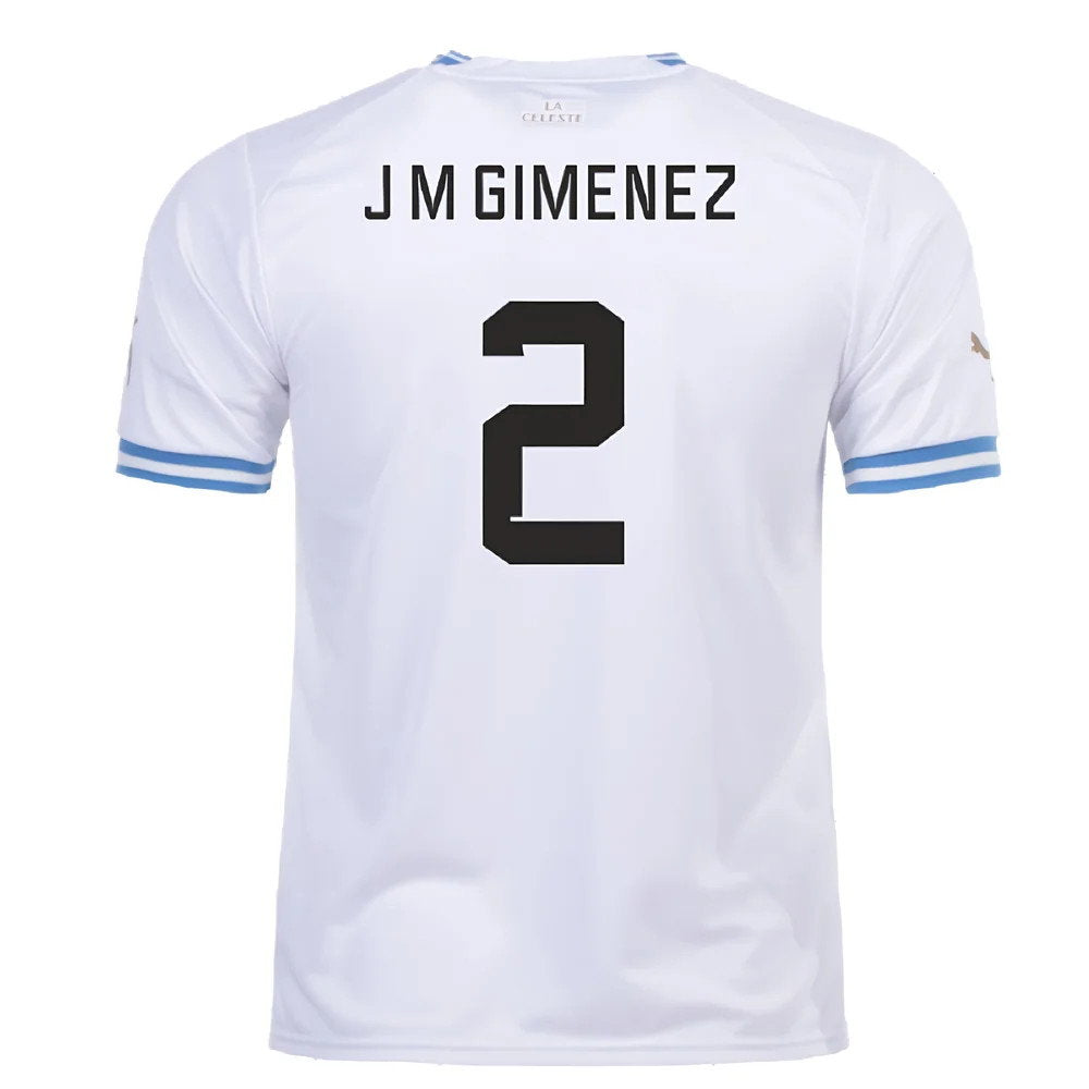 2022-2023 Uruguay Away Shirt (J M Gimenez 2)_2