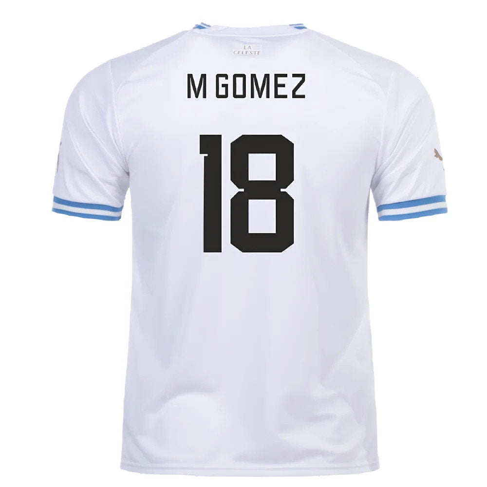 2022-2023 Uruguay Away Shirt (M Gomez 18)_2