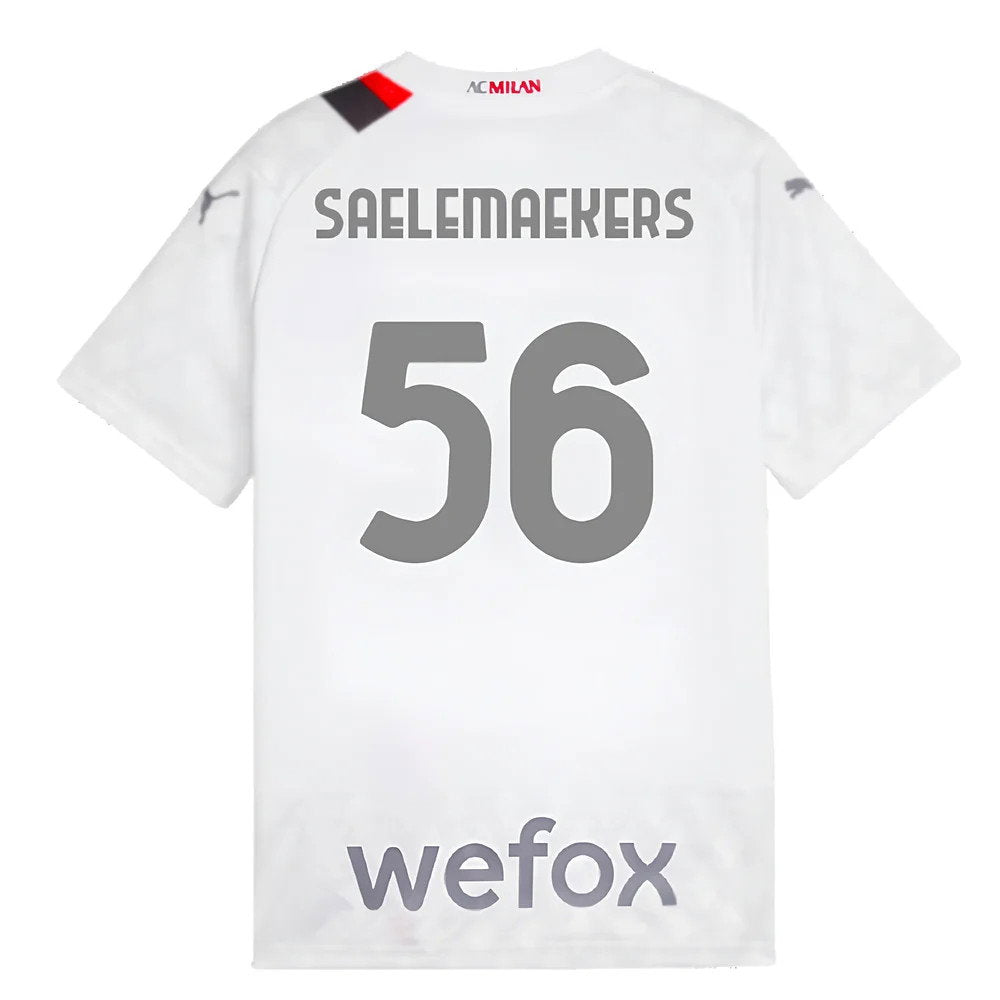 2023-2024 AC Milan Away Shirt (Kids) (Saelemaekers 56)_2
