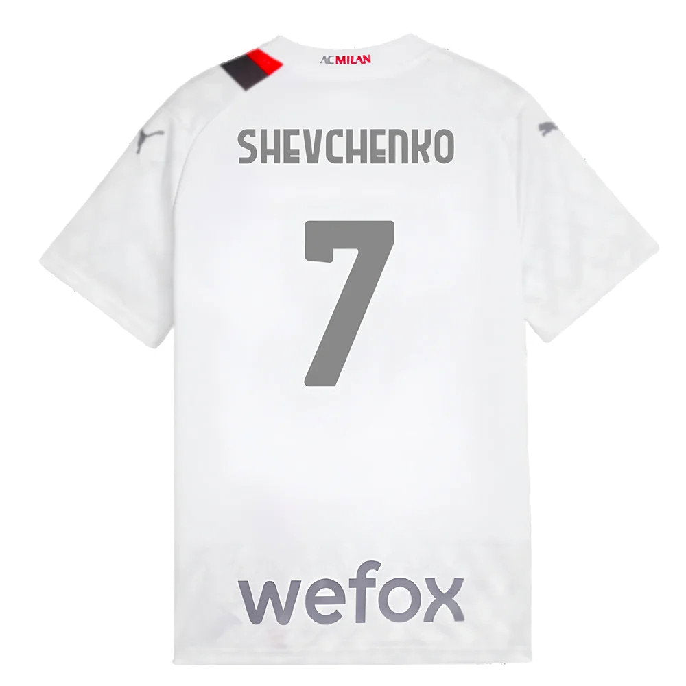 2023-2024 AC Milan Away Shirt (Kids) (Shevchenko 7)_2
