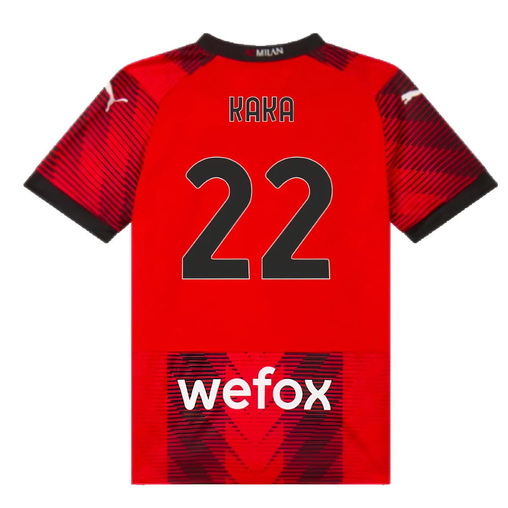 2023-2024 AC Milan Home Shirt (Kids) (Kaka 22)_2
