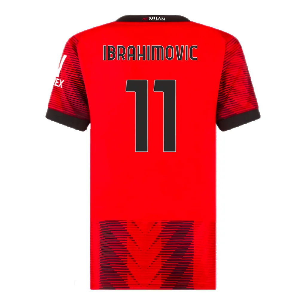 2023-2024 AC Milan Home Shirt (Ladies) (Ibrahimovic 11)_2