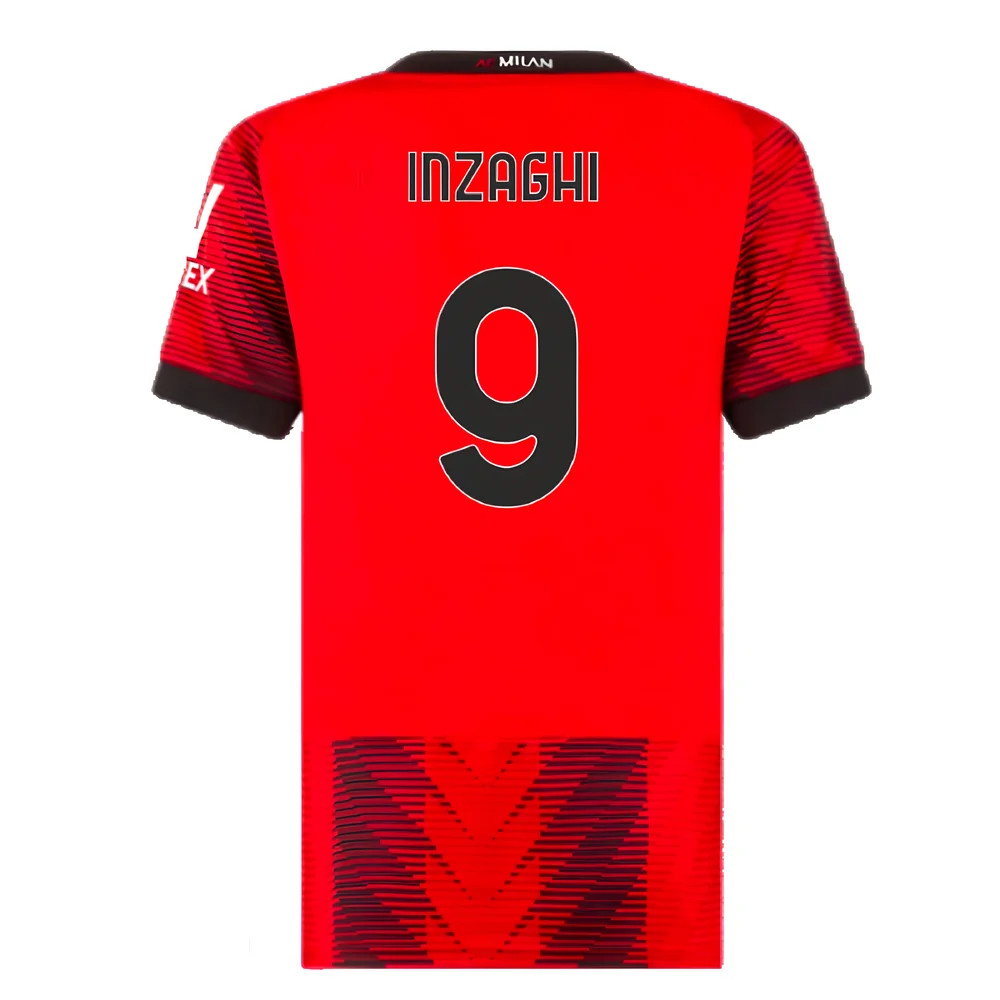2023-2024 AC Milan Home Shirt (Ladies) (Inzaghi 9)_2
