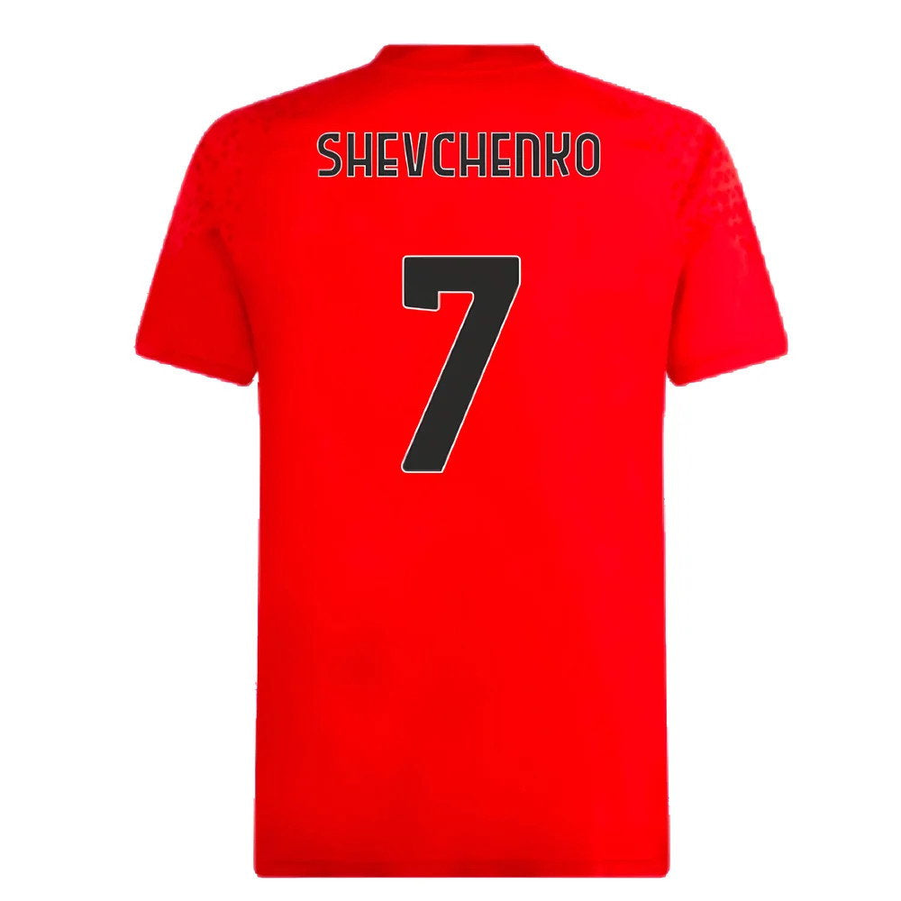 2023-2024 AC Milan Training Jersey (Red) (Shevchenko 7)_2