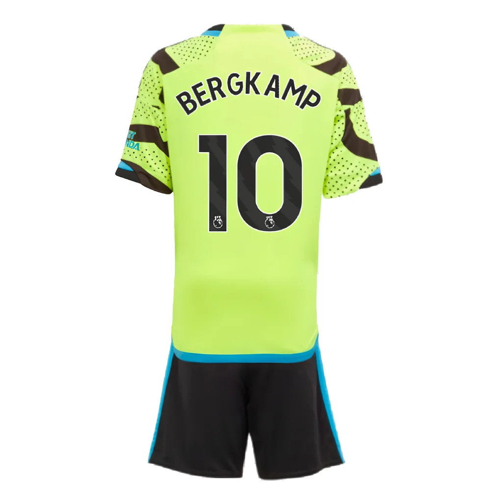 2023-2024 Arsenal Away Mini Kit (Bergkamp 10)_2