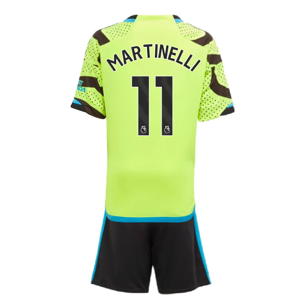 2023-2024 Arsenal Away Mini Kit (Martinelli 11)_2