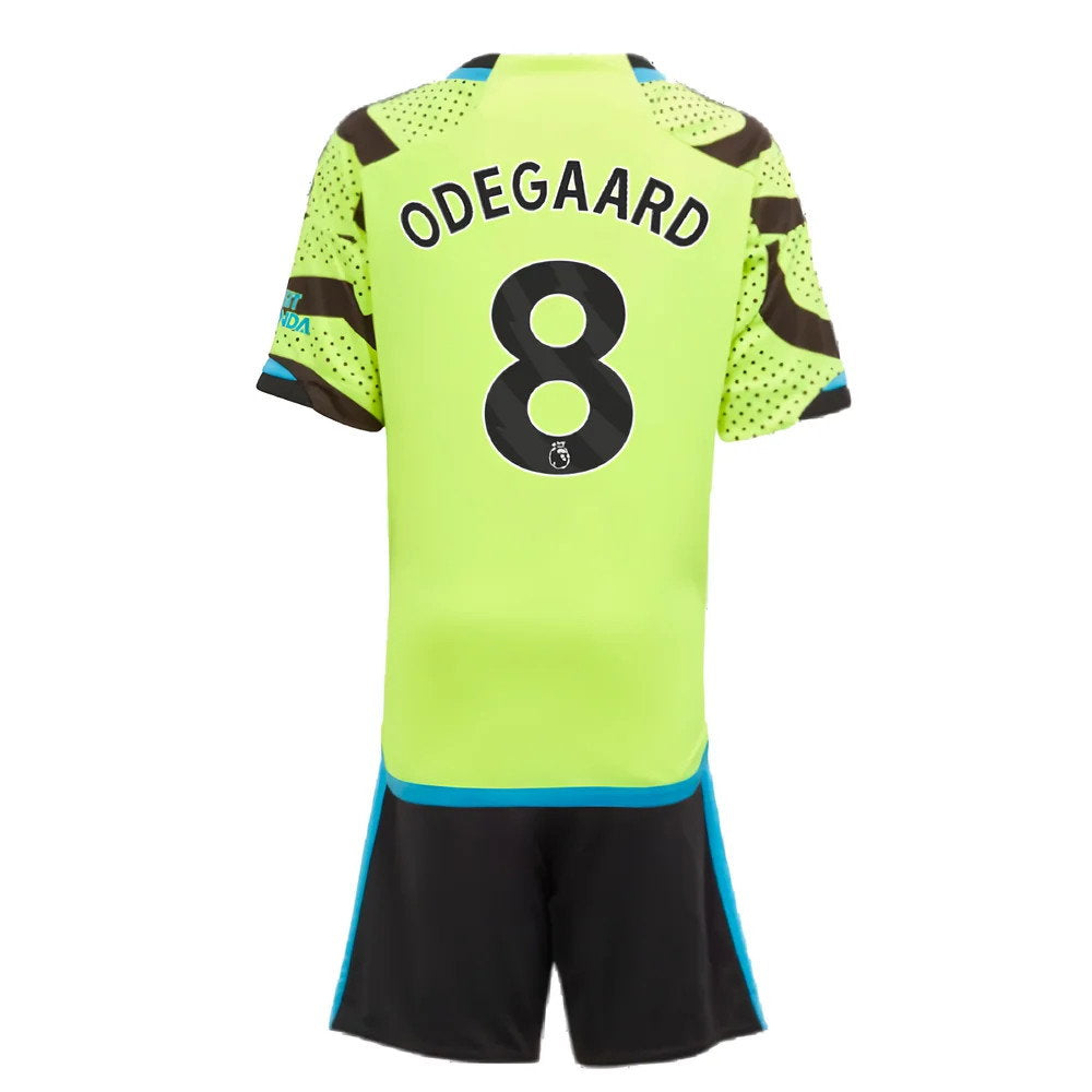2023-2024 Arsenal Away Mini Kit (Odegaard 8)_2