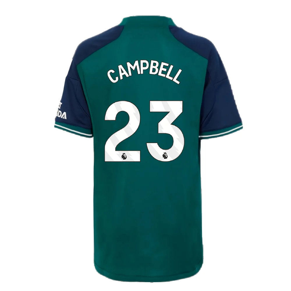 2023-2024 Arsenal Third Shirt (Kids) (Campbell 23)_2