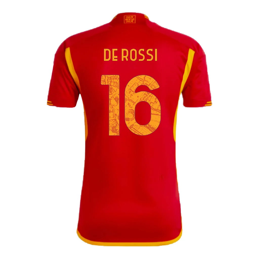 2023-2024 AS Roma Home Shirt (DE ROSSI 16)_2