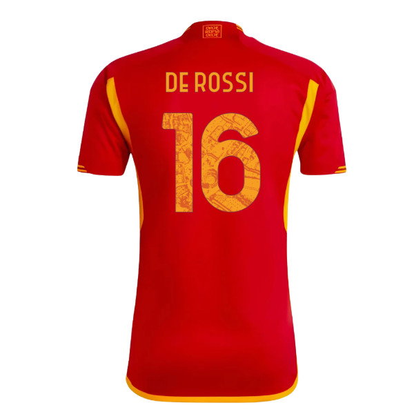 2023-2024 AS Roma Home Shirt (DE ROSSI 16)_0