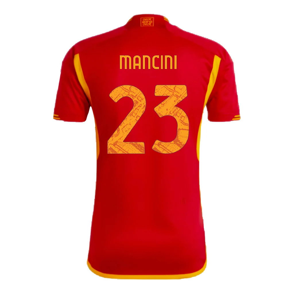 2023-2024 AS Roma Home Shirt (MANCINI 23)_2