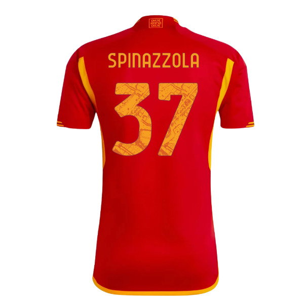 2023-2024 AS Roma Home Shirt (SPINAZZOLA 37)_0
