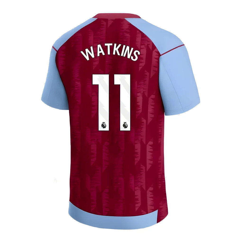 2023-2024 Aston Villa Home Shirt (Kids) (Watkins 11)_2