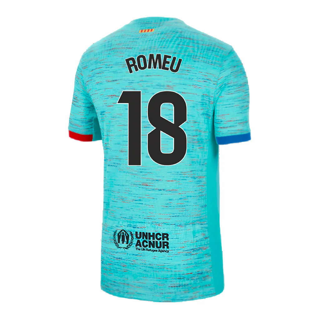 2023-2024 Barcelona Authentic Third Shirt (Romeu 18)_2