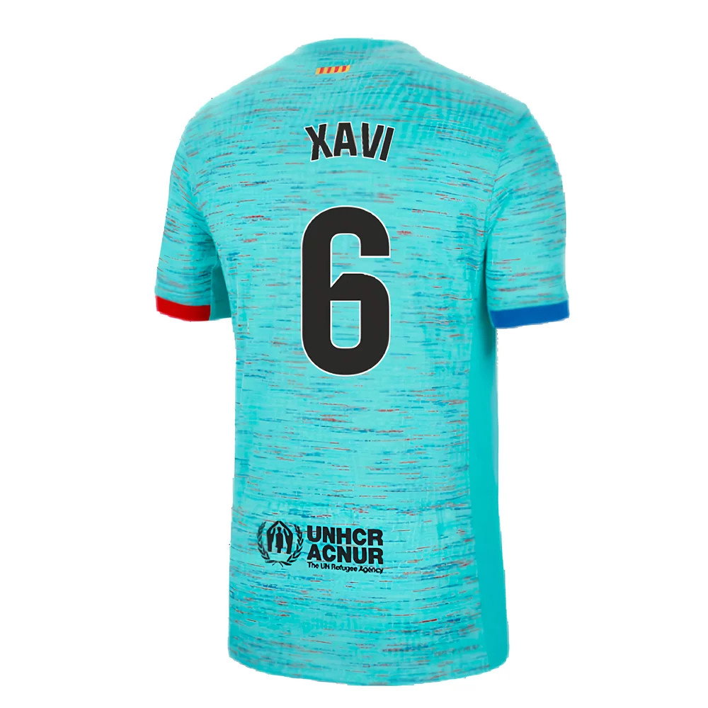 2023-2024 Barcelona Authentic Third Shirt (Xavi 6)_2