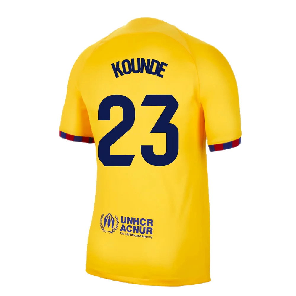 2023-2024 Barcelona Fourth Shirt (Kounde 23)_2