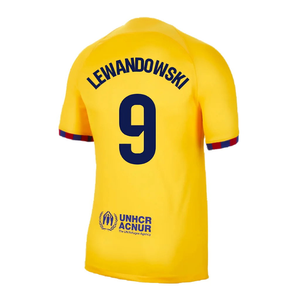 2023-2024 Barcelona Fourth Shirt (Lewandowski 9)_2
