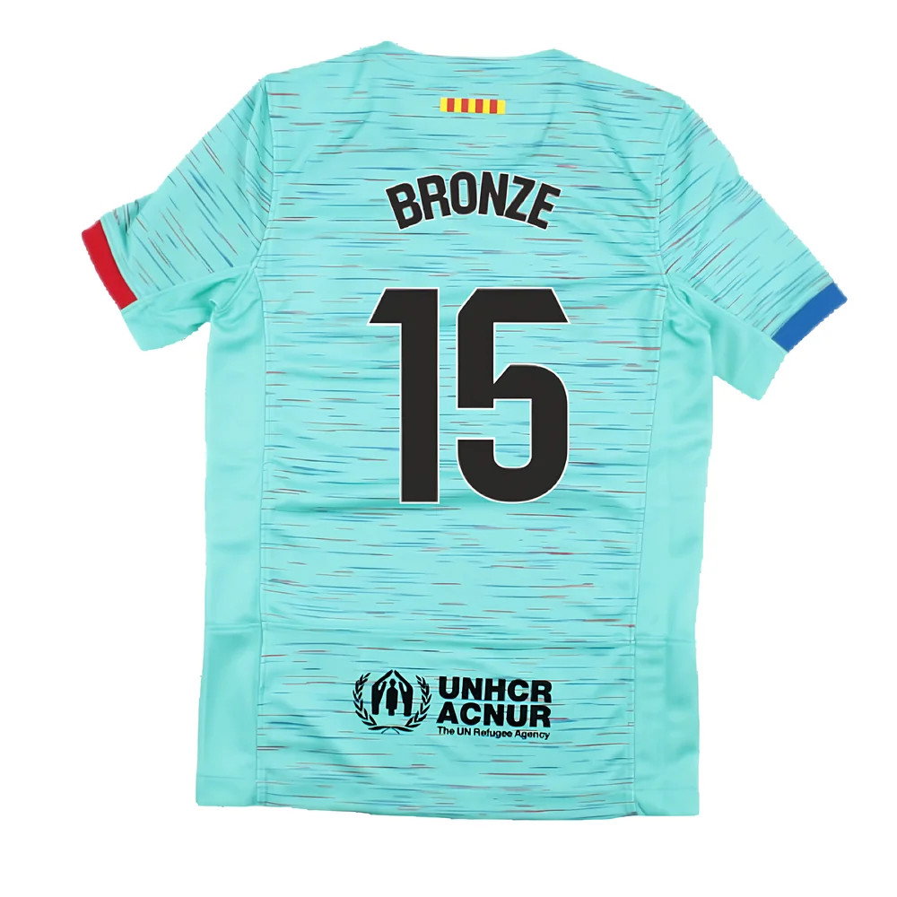 2023-2024 Barcelona Third Shirt (Kids) (Bronze 15)_2