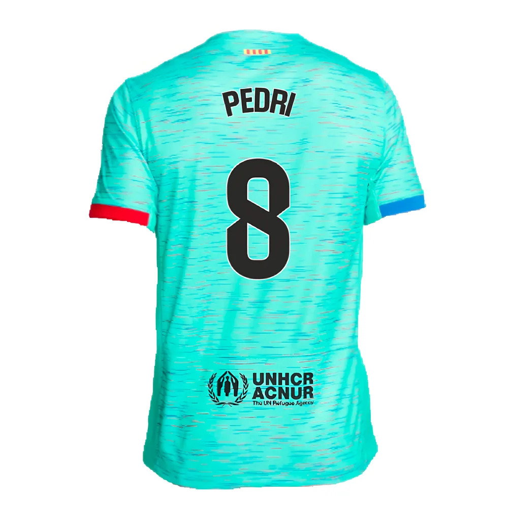 2023-2024 Barcelona Third Shirt (Pedri 8)_2