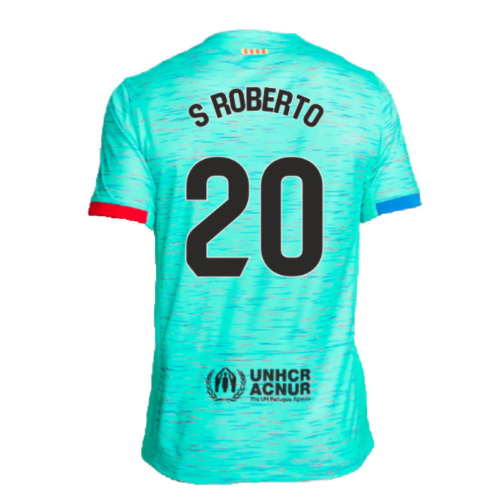 2023-2024 Barcelona Third Shirt (S Roberto 20)_2
