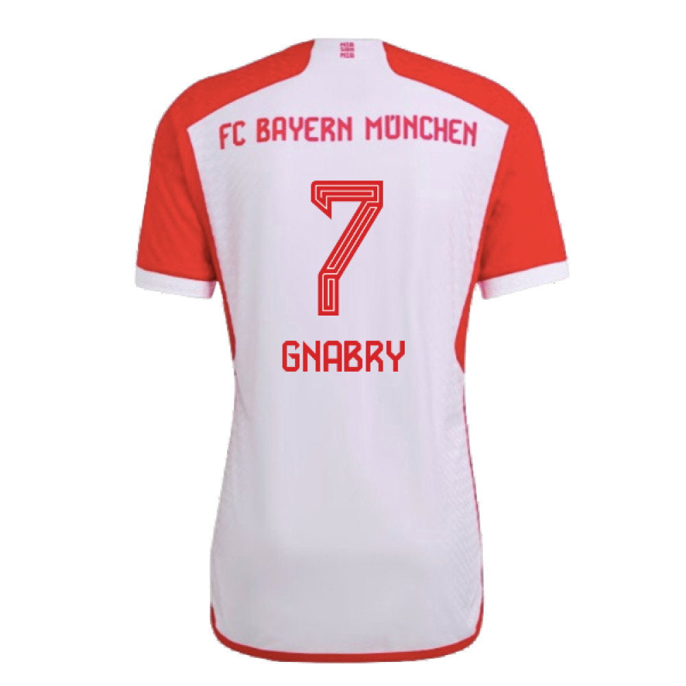 2023-2024 Bayern Munich Authentic Home Shirt (Gnabry 7)_2