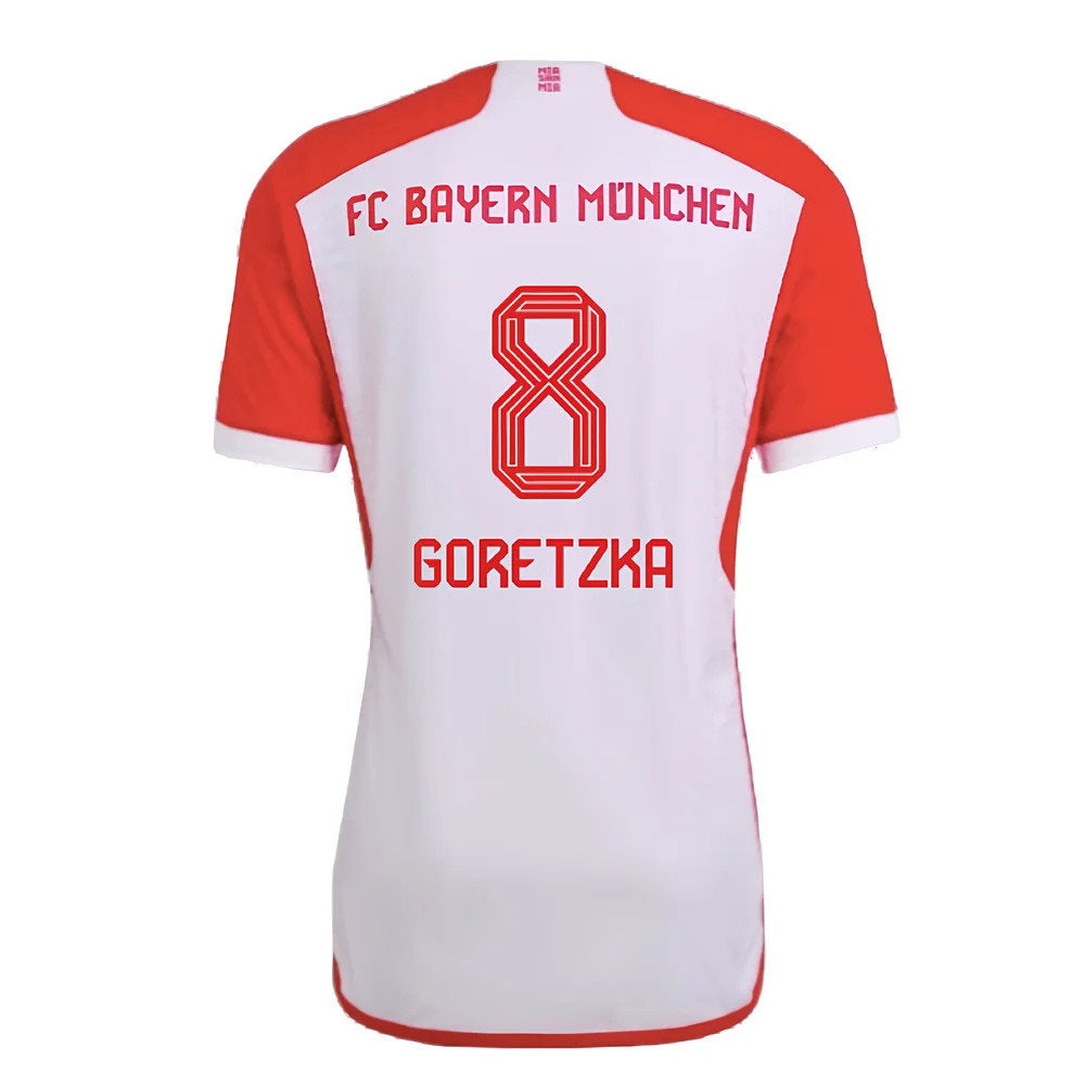 2023-2024 Bayern Munich Authentic Home Shirt (Goretzka 8)_2