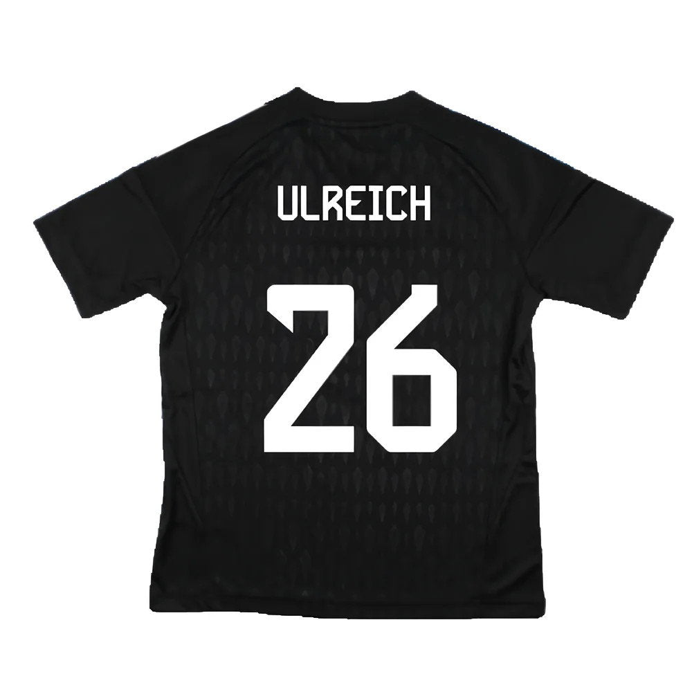 2023-2024 Bayern Munich Goalkeeper Shirt (Black) - Kids (ULREICH 26)_2