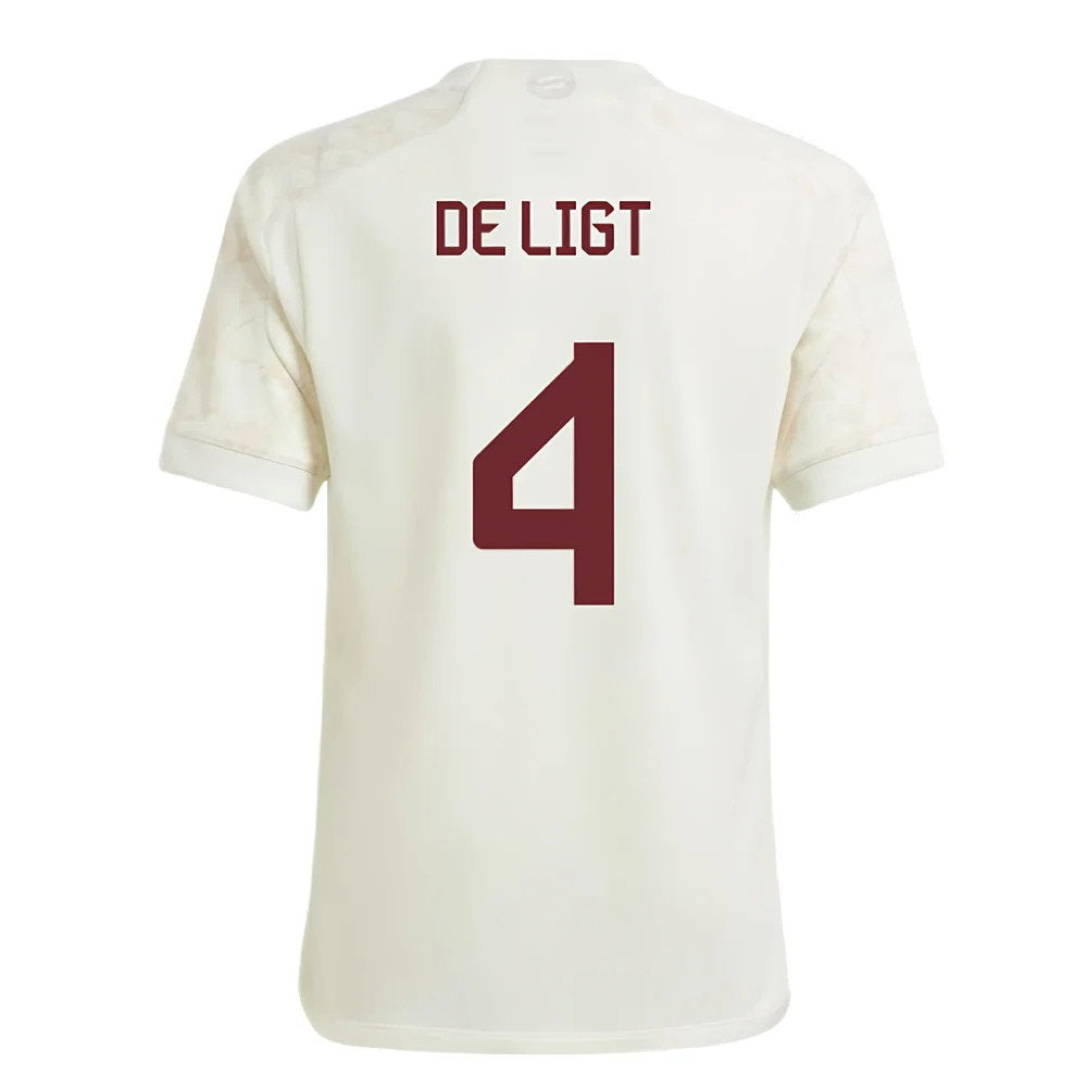 2023-2024 Bayern Munich Third Shirt (Kids) (De Ligt 4)_2