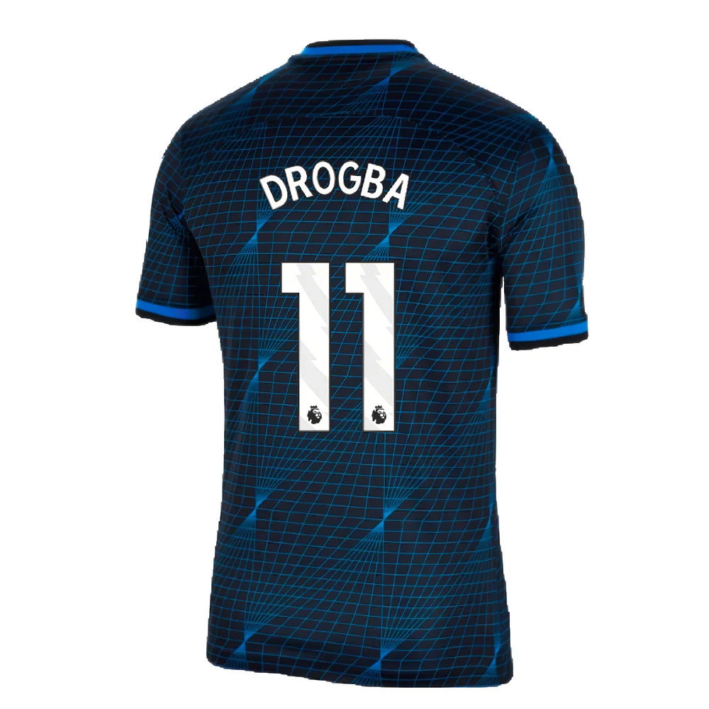 2023-2024 Chelsea Away Football Shirt (DROGBA 11)_2