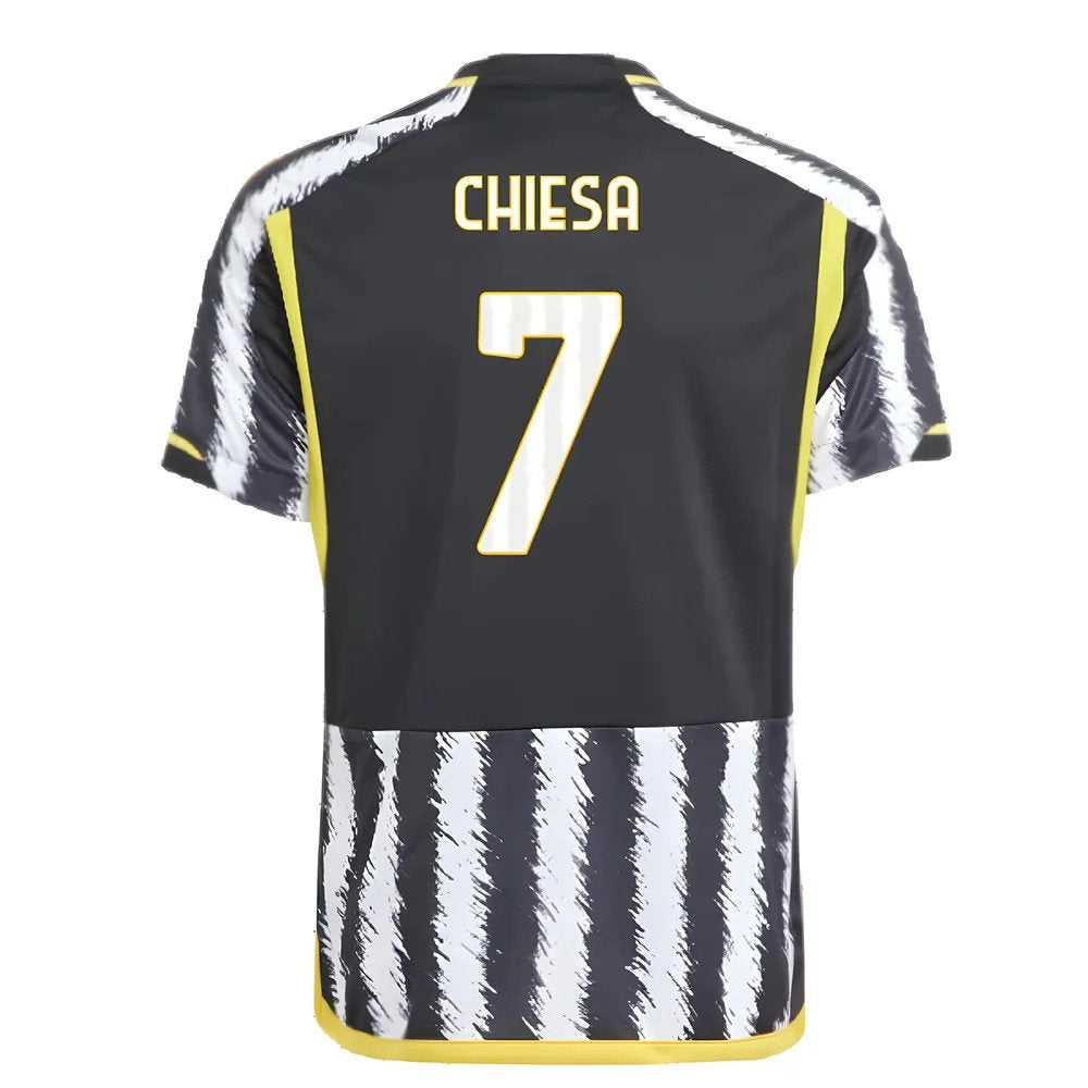 2023-2024 Juventus Home Shirt (Kids) (CHIESA 7)_2