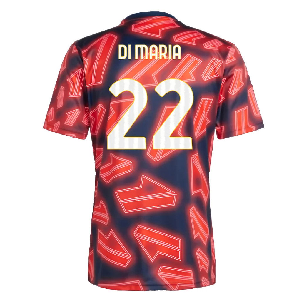 2023-2024 Juventus Pre Match Shirt (Night Indigo) (DI MARIA 22)_2